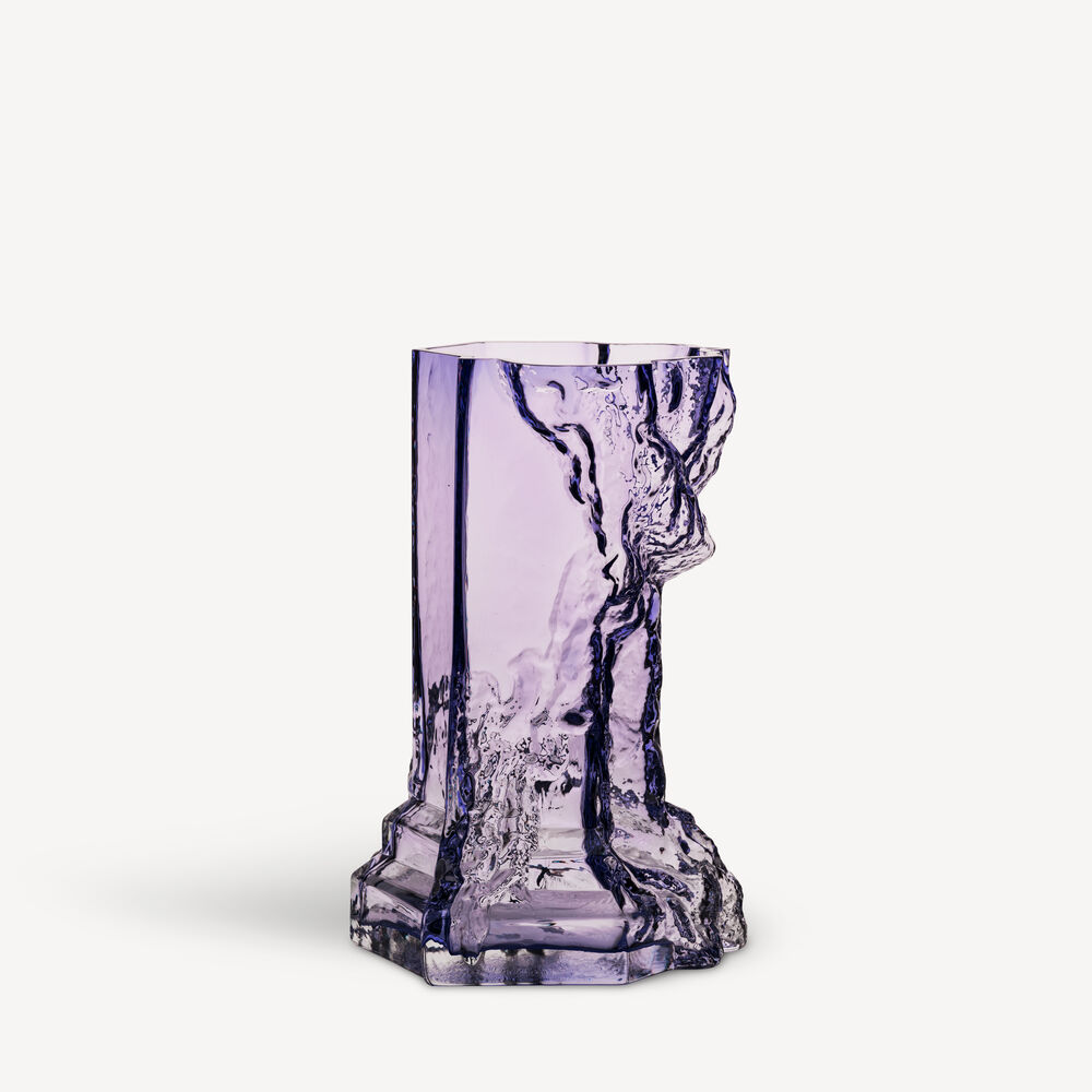 K&B Rocky vase lilla 25cm